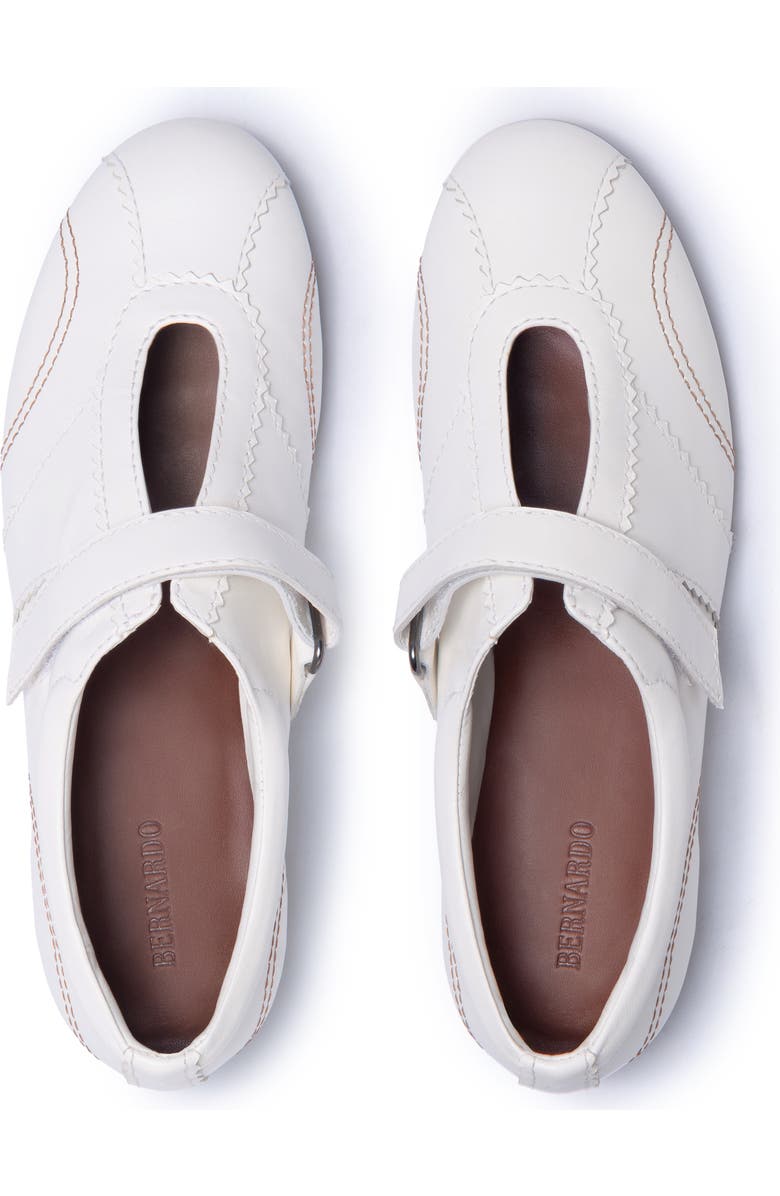 Bernardo Footwear Bozano Mary Jane Sneaker, Alternate, color, White