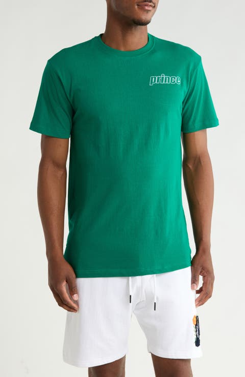 Logo Cotton Blend Graphic T-Shirt