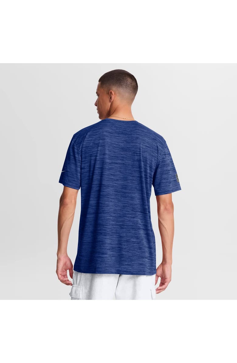 Nike Men's Nike Royal New York Giants Sideline Double Covered Dri-FIT Velocity T-Shirt, Alternate, color, Royal