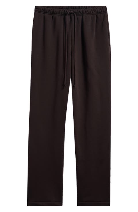 Fleece Lounge Straight Leg Pants
