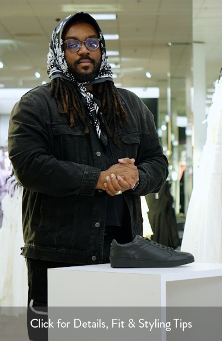 Low Top Leather Sneaker, sales video thumbnail