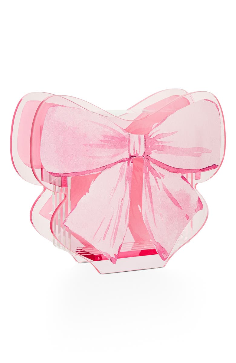 Core Home 5-Piece Acrylic Coasters & Holder Set, Alternate, color, Multi