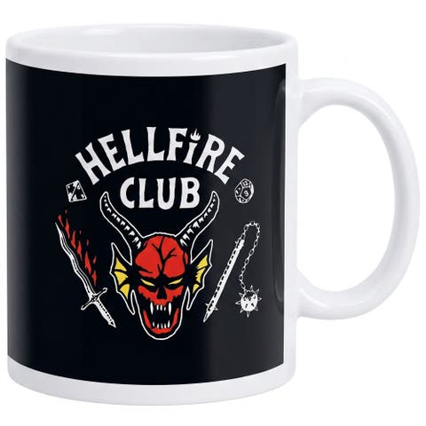 20 oz Stranger Things Hellfire Club Ceramic Mug
