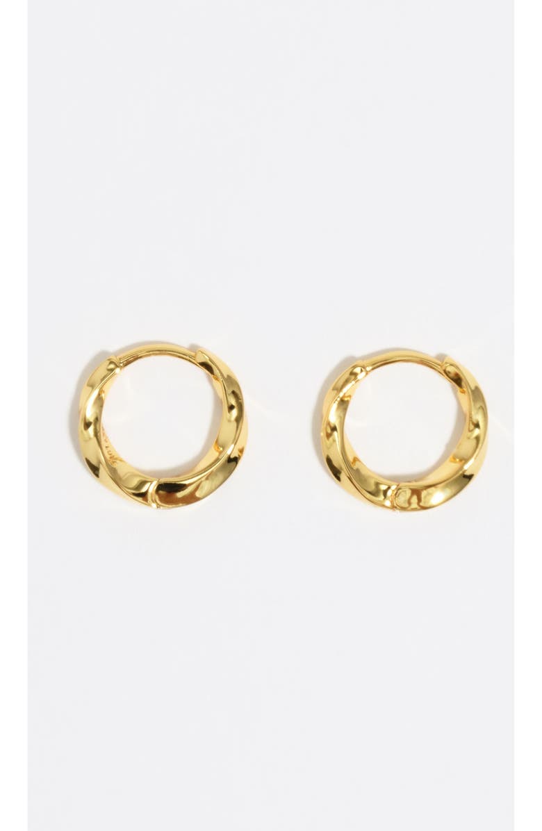 Bimba y Lola Textured Hoop Earrings, Main, color, 