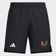 adidas Men's adidas Black Miami Hurricanes D4T Shorts