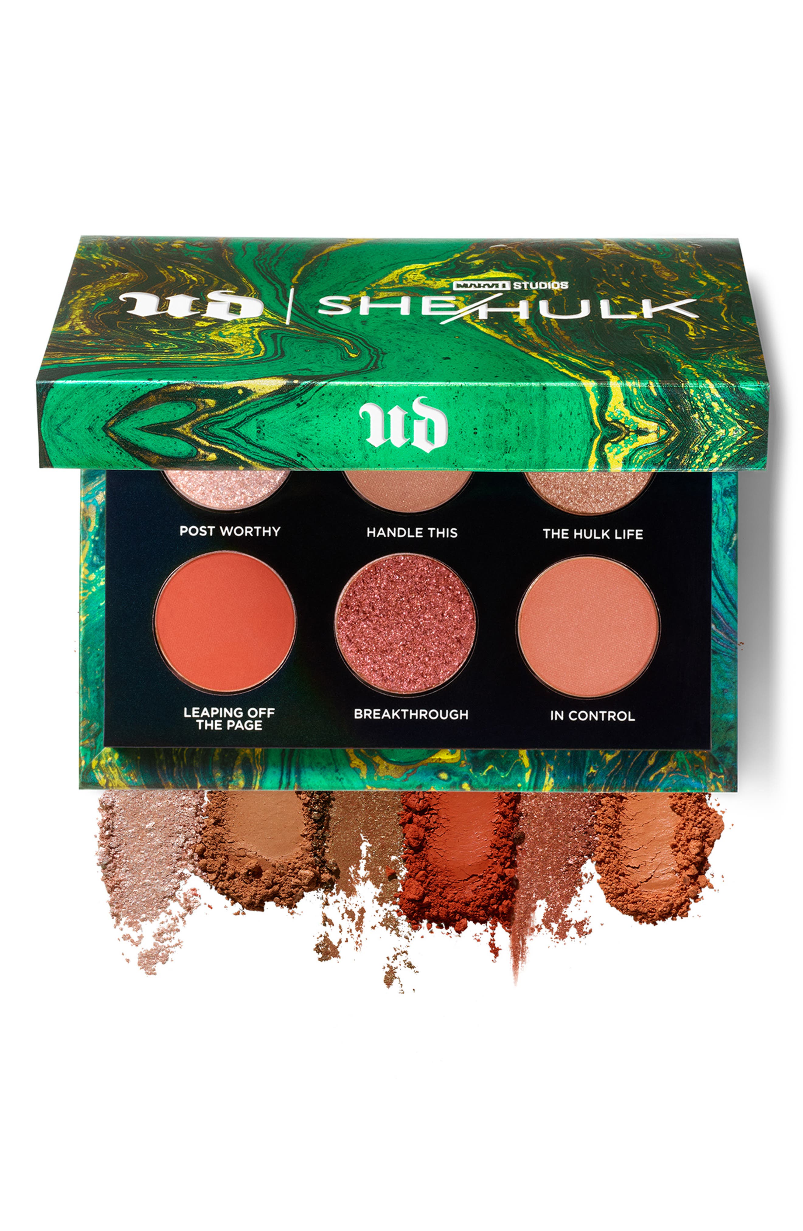 Urban Decay x Marvel Studios' She-Hulk Mini Eyeshadow Palette (Women ...
