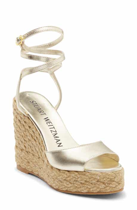 Stuart Weitzman Brylnde Espadrille Wedge Sandal
