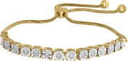 EFFY Two-Tone Bright Cut Diamond Slider Bracelet - 0.09ct.