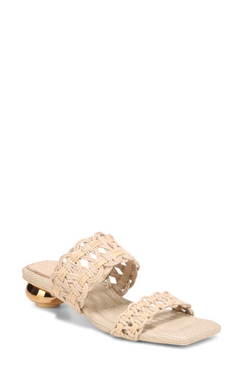 Clover Woven Strap Sandal (Women)