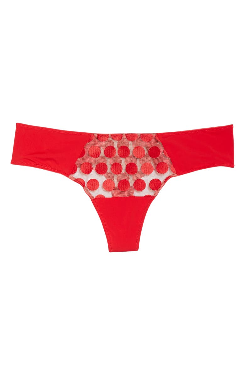 Natori Irresistible Mesh Thong, Alternate, color, 