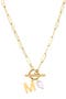  White/ Gold-M