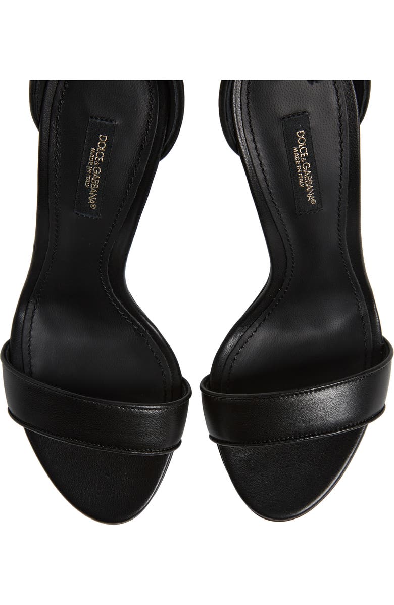 Dolce&Gabbana Keira Baroque DG Heel Sandal, Alternate, color,
