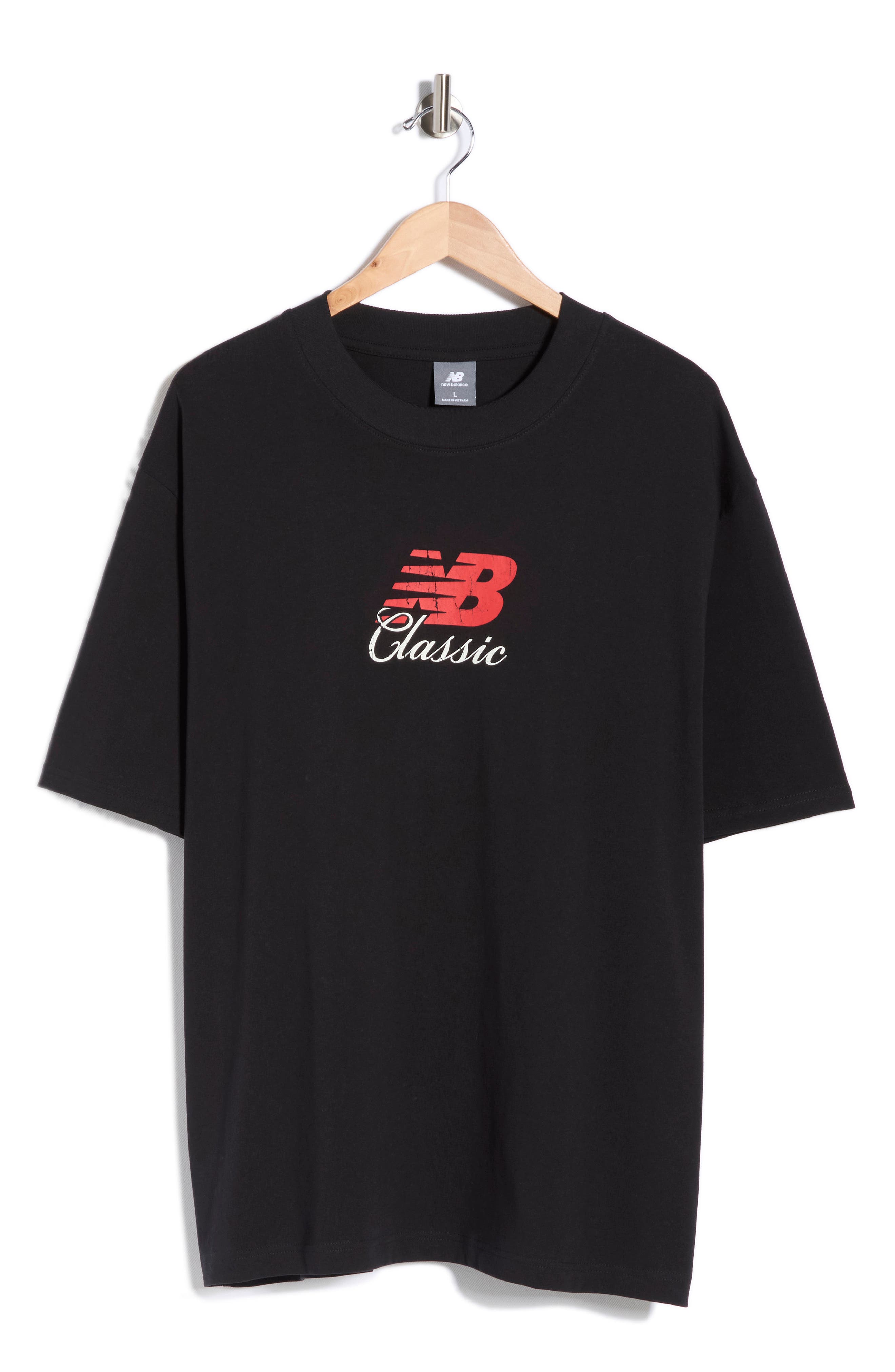 New Balance Hoops Classic Cotton Graphic T-Shirt