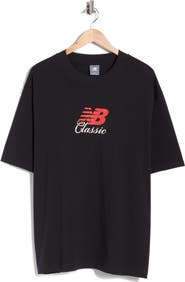 New Balance Hoops Classic Cotton Graphic T-Shirt