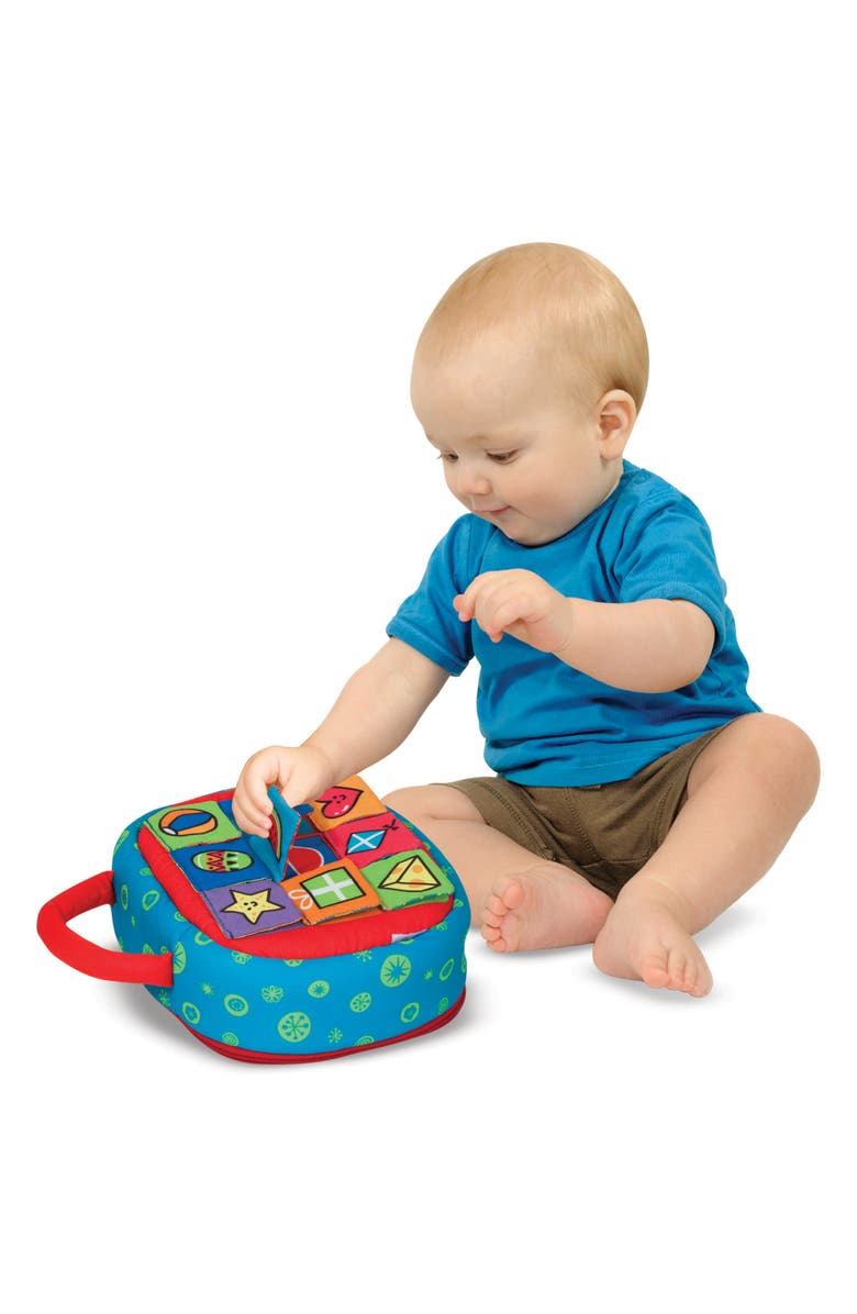Melissa & Doug Take-Along Shape Sorter, Alternate, color, 