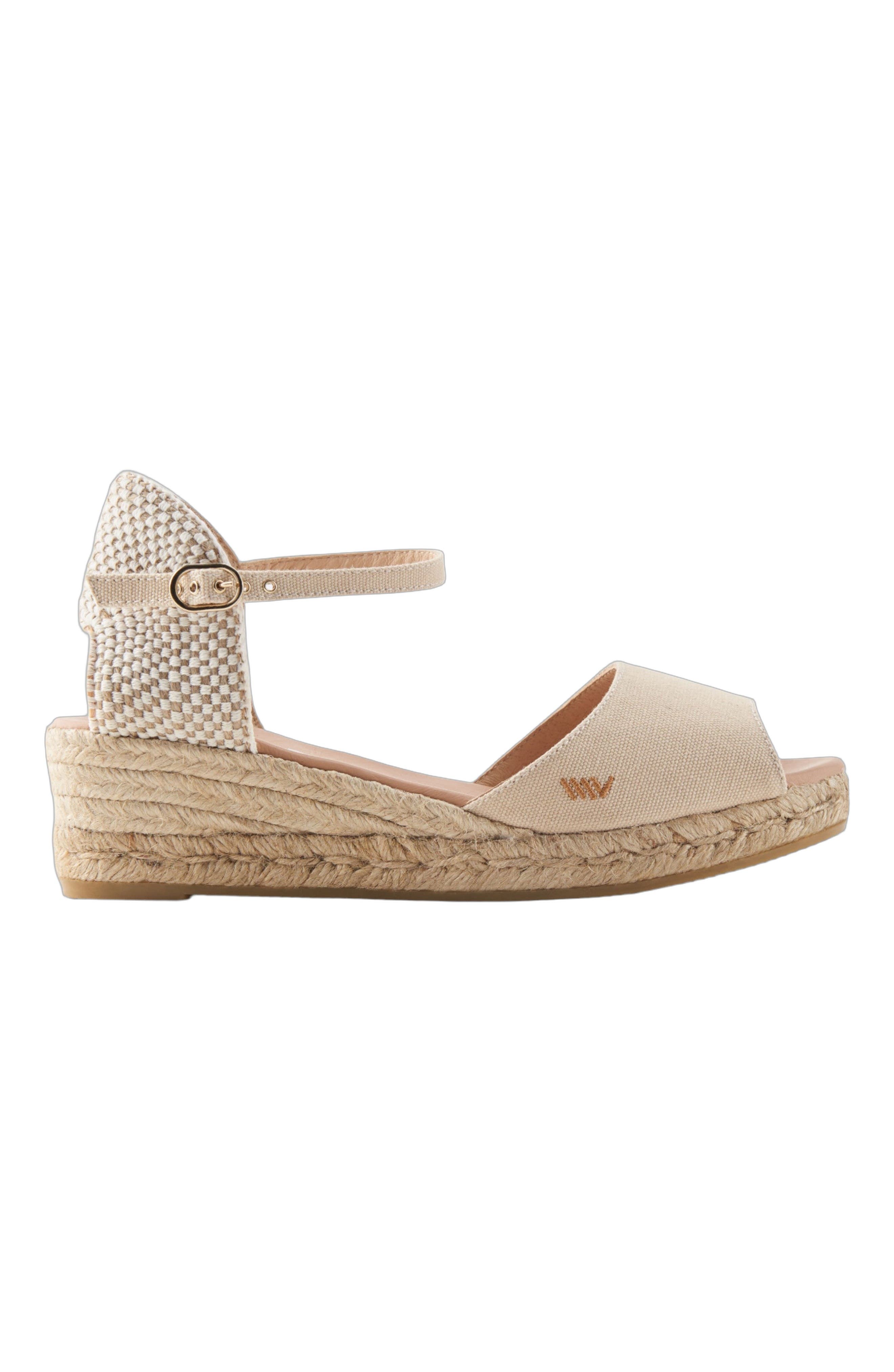 Cavall Canvas Espadrille Sandal Wedges