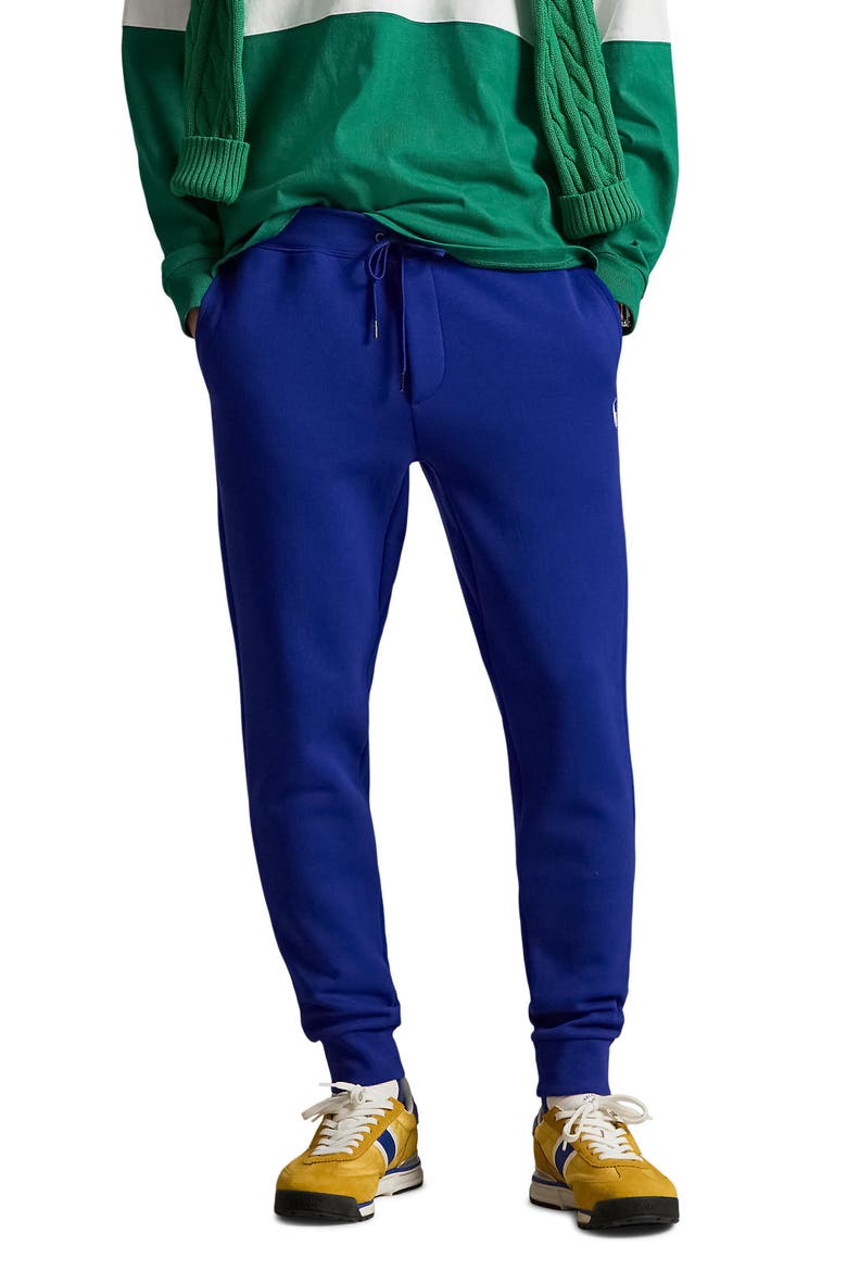 Double Knit Jogger Pants, Main, color, CLASSIC AZURE