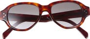CELINE 3 Dots 52mm Round Sunglasses