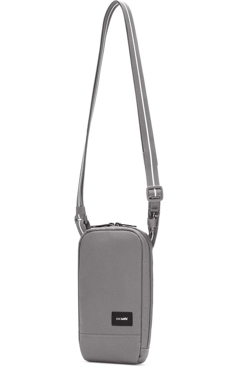 PACSAFE RFIDsafe Tech Crossbody, Alternate, color, Stone