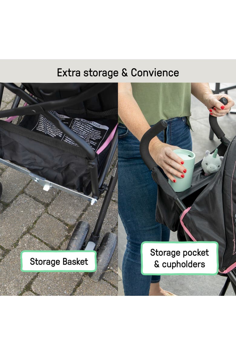 3Dmini Convenience Stroller, Alternate, color, Pink