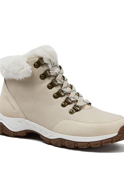 Faux Fur Hiker Booties