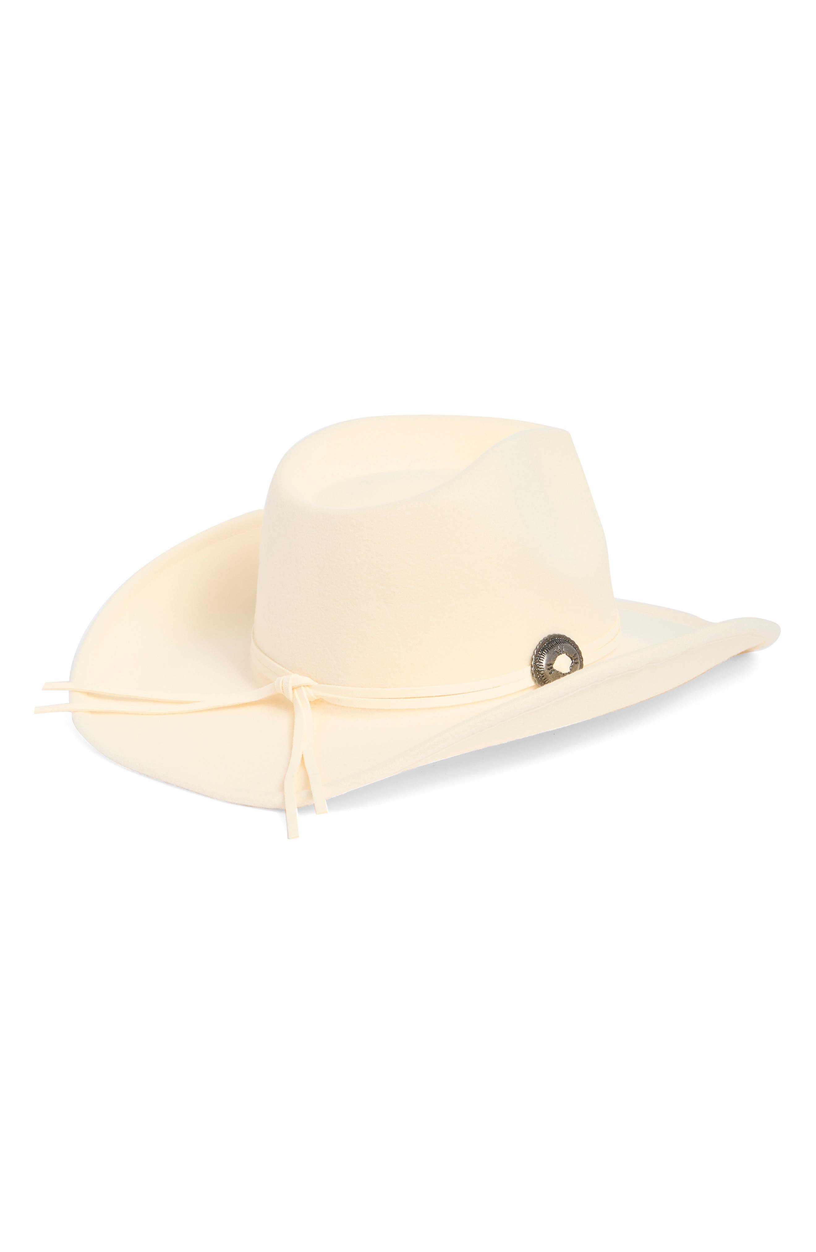Vince Camuto Concho Tie Cowboy Hat (Women) | Nordstromrack