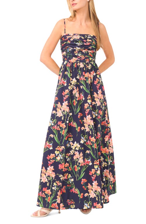 Ted Baker Nara Floral Maxi Dress In Blue