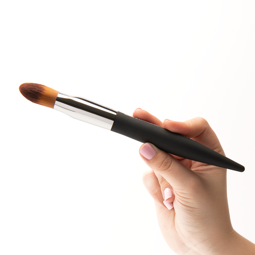 Omnia Brush Pro Super Foundation Makeup Brush In Black