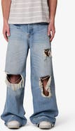 mnml Blowout Rave Ripped Jeans