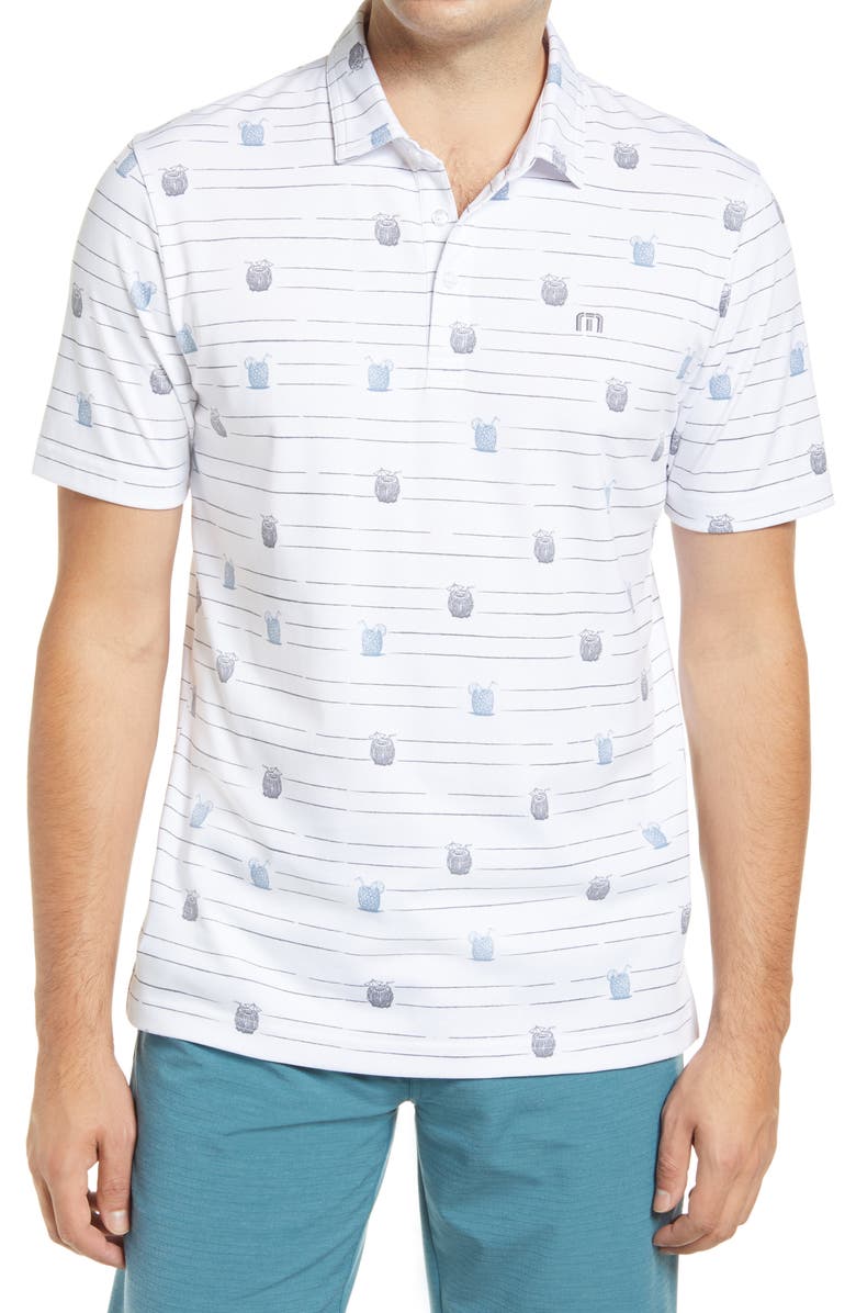 TravisMathew Three Fingers Regular Fit Polo, Main, color, 