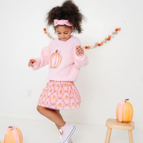 Sweet Wink Pumpkin Trellis Tutu In Pink