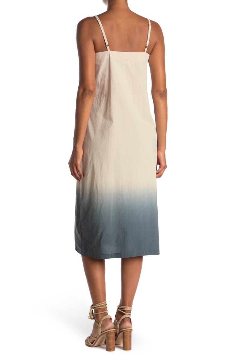 STITCHDROP Dip Dyed Midi Dress, Alternate, color,