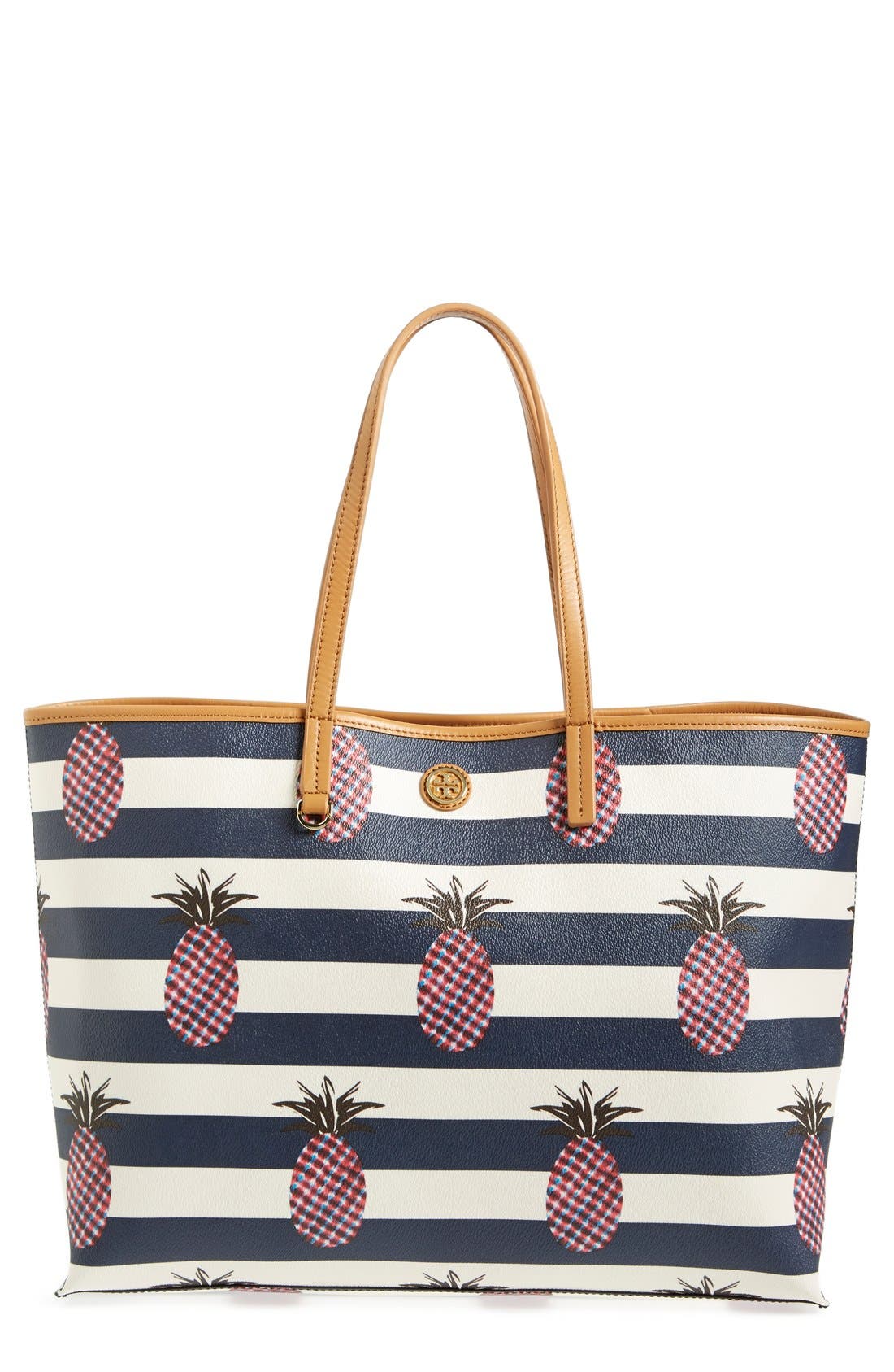 Tory Burch 'Kerrington Square' Tote, Main, color, 