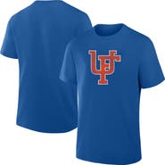FANATICS Men's Fanatics  Royal Florida Gators Big & Tall Distressed Vintage Logo T-Shirt