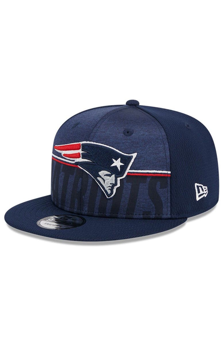 New Era Men's New Era  Navy New England Patriots 2023 NFL Training Camp 9FIFTY Snapback Hat, Main, color, 