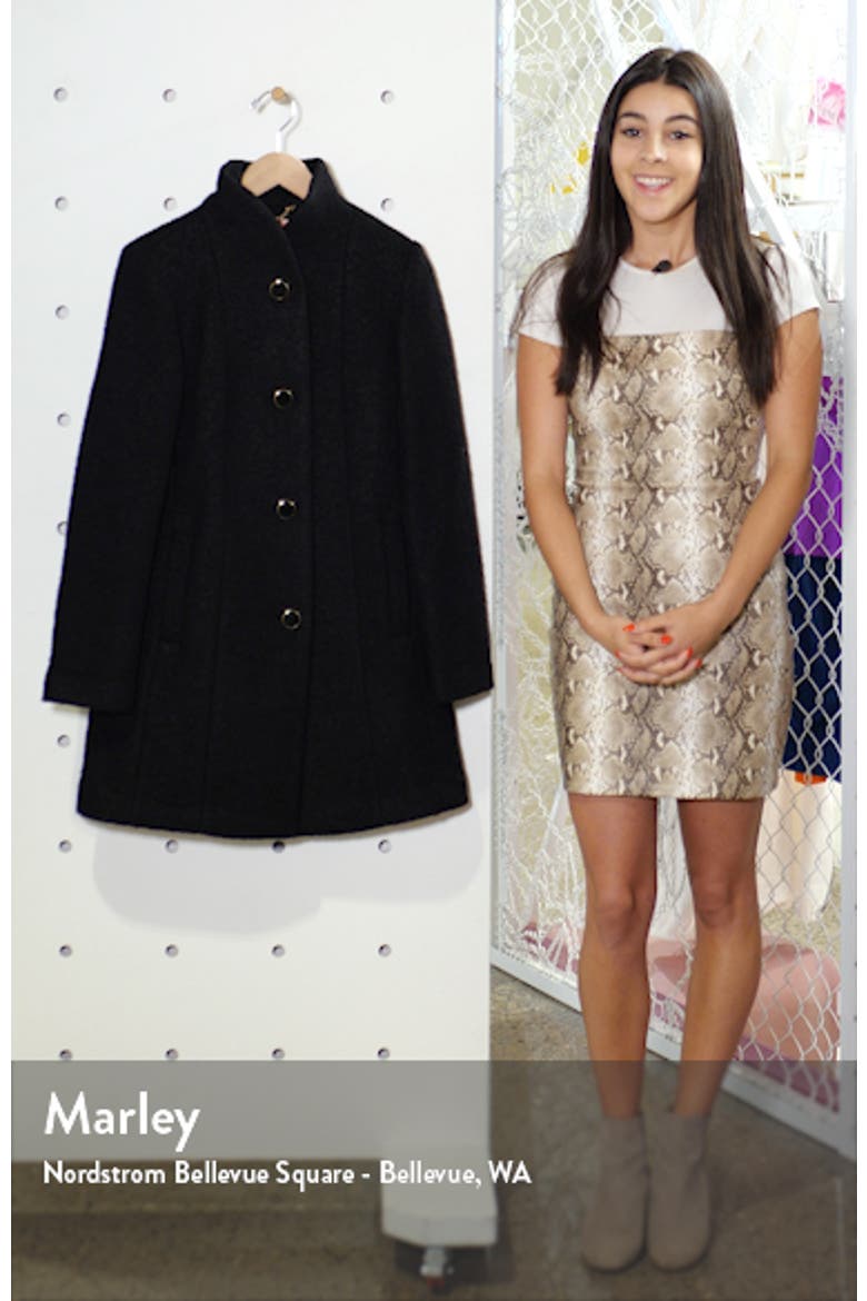 wool blend coat video