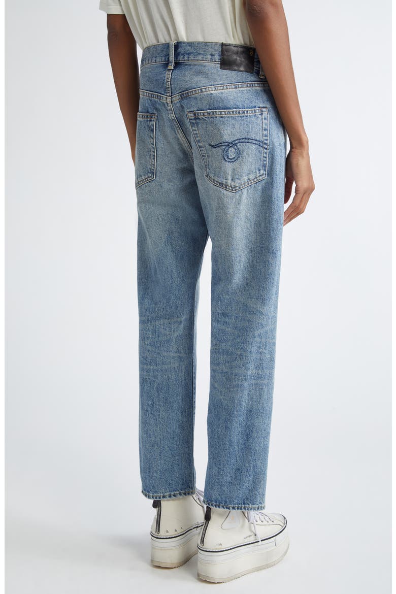 Boyfriend Jeans, Alternate, color, LENA BLUE