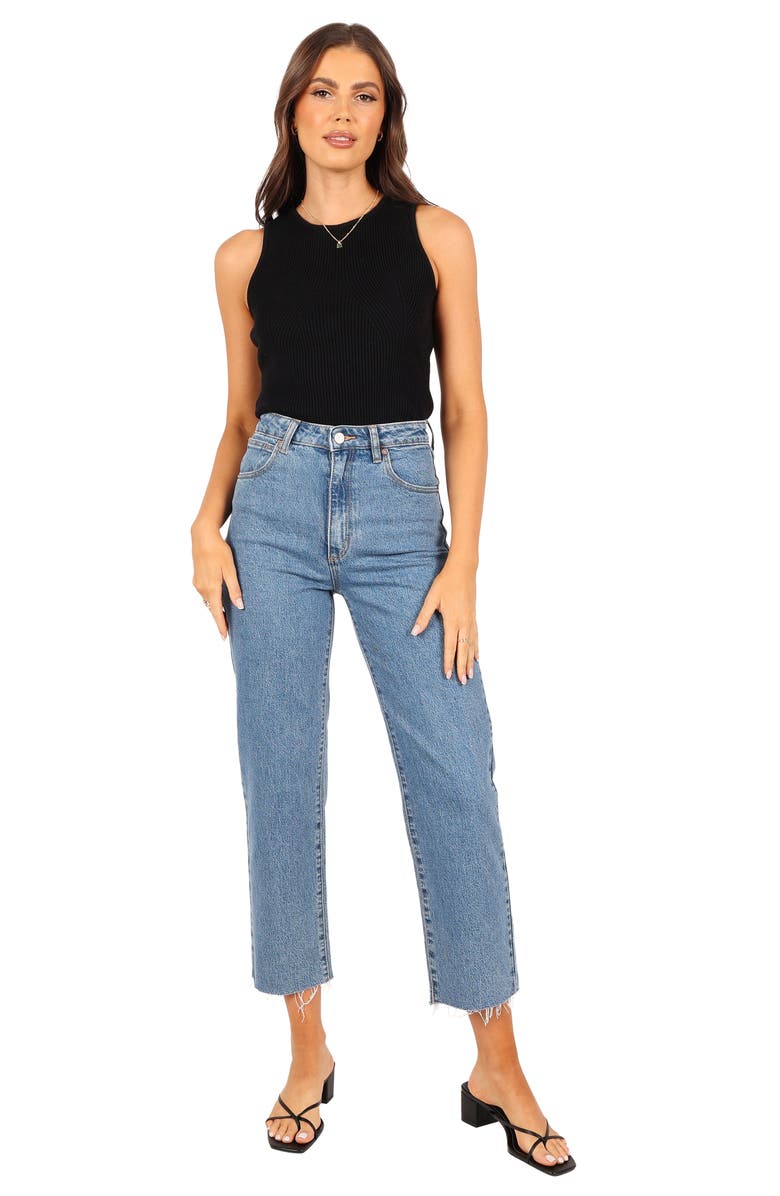 Petal & Pup Davie Rib Sweater Tank, Alternate, color, Black