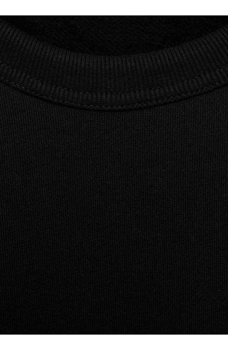 MANGO Cotton Blend Sweatshirt, Alternate, color, 