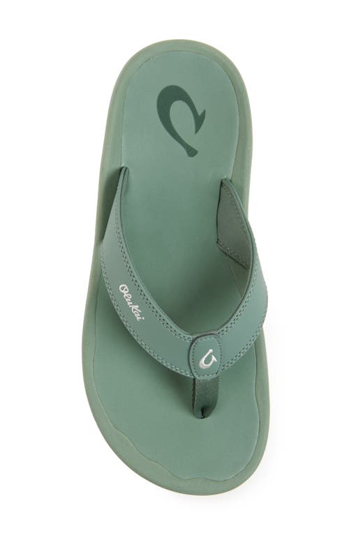 Olukai Ohana Flip Flop In Green