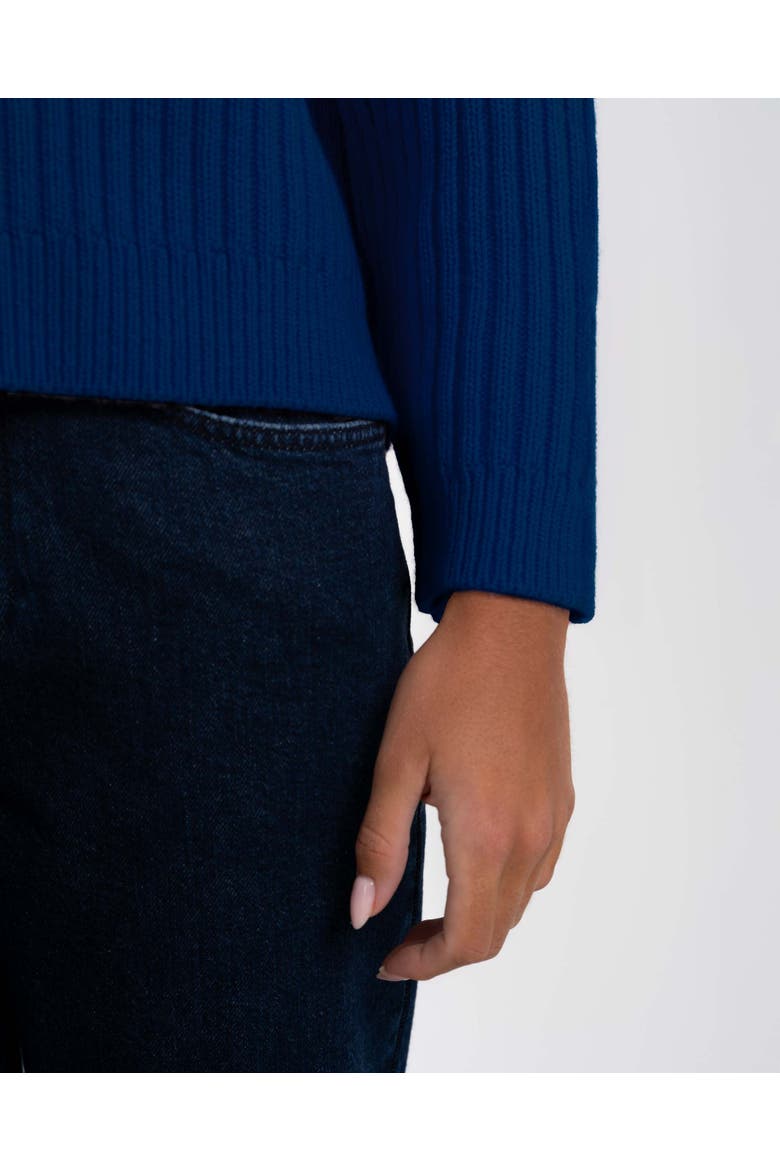 Maeve Rib Knit Sweater, Alternate, color, Celestial Blue