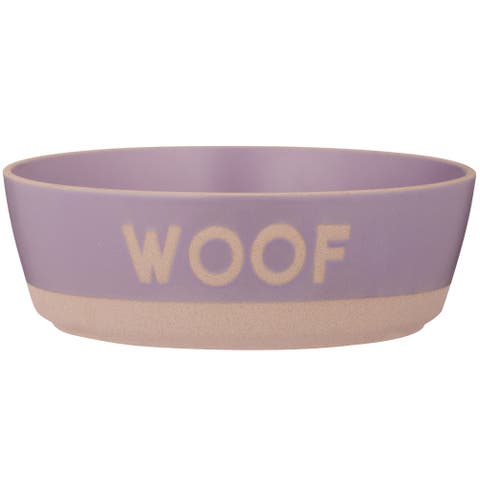 Woof Dog Bowl, 7.9 Inch, 44oz