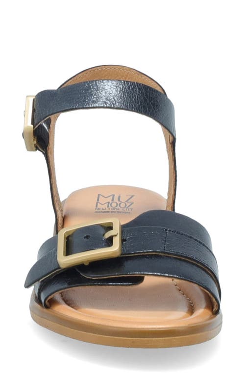 Miz Mooz Symone Ankle Strap Sandal In Black