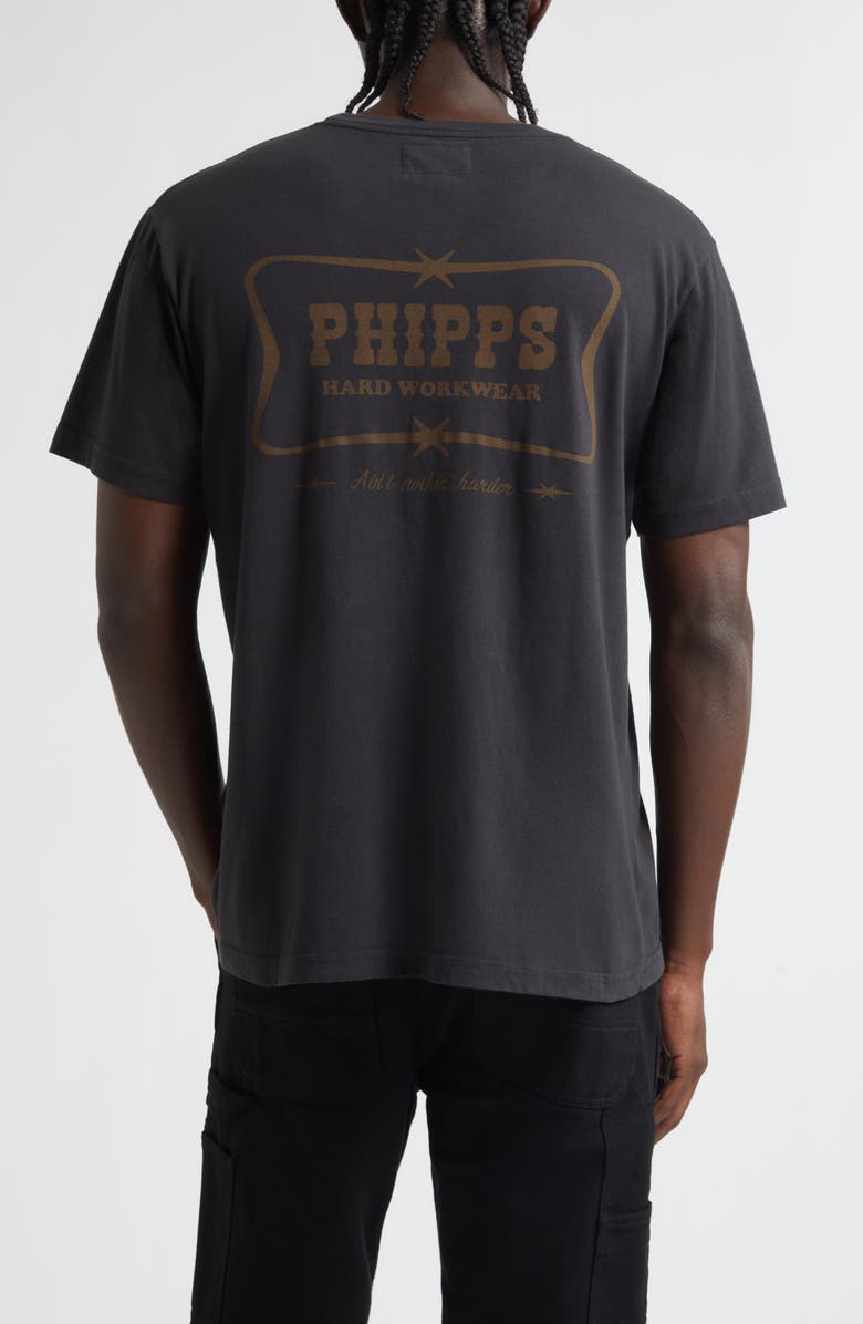 PHIPPS Hard Workwear Pocket Graphic T-Shirt, Alternate, color, Black