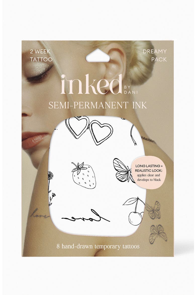 Dreamy Semi-Permanent Ink 8-Pack Temporary Tattoos video