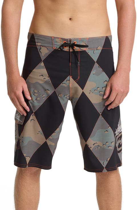 A.I. Diamonds Pro Boardshorts