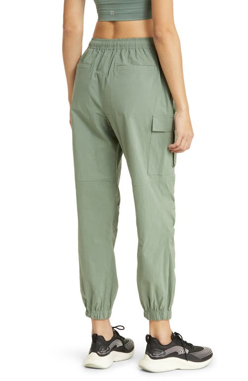 Sweaty Betty Quinn Crop Cargo Pants In Green