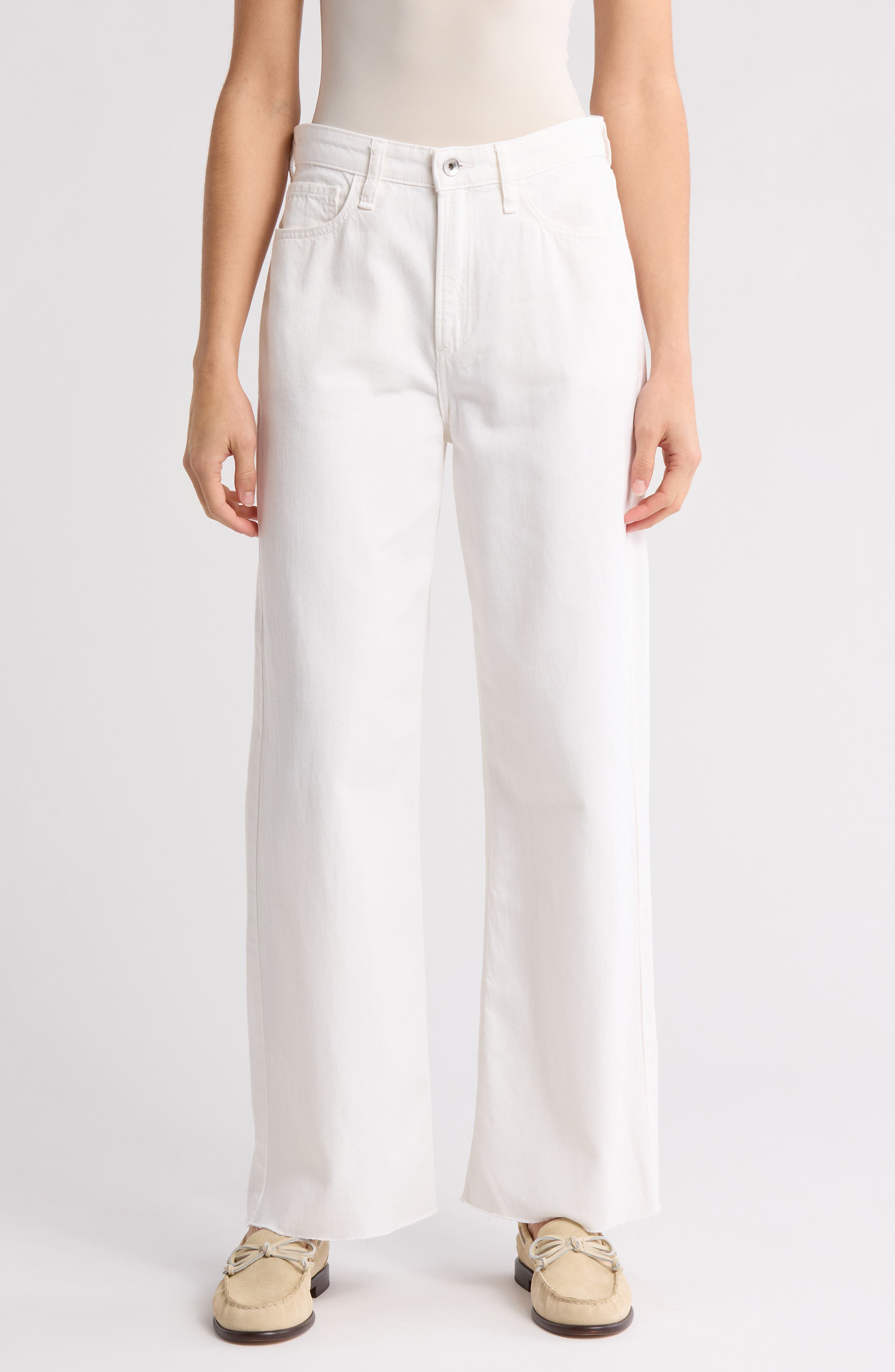 rag & bone Cloud Lori Raw Hem Jeans