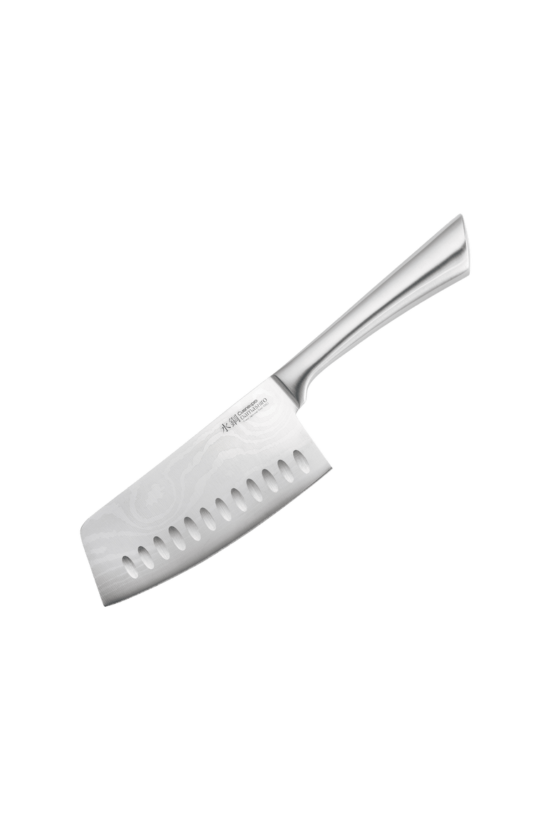 Damashiro® 4.5" Mini Santoku-Cleaver, Main, color, Silver