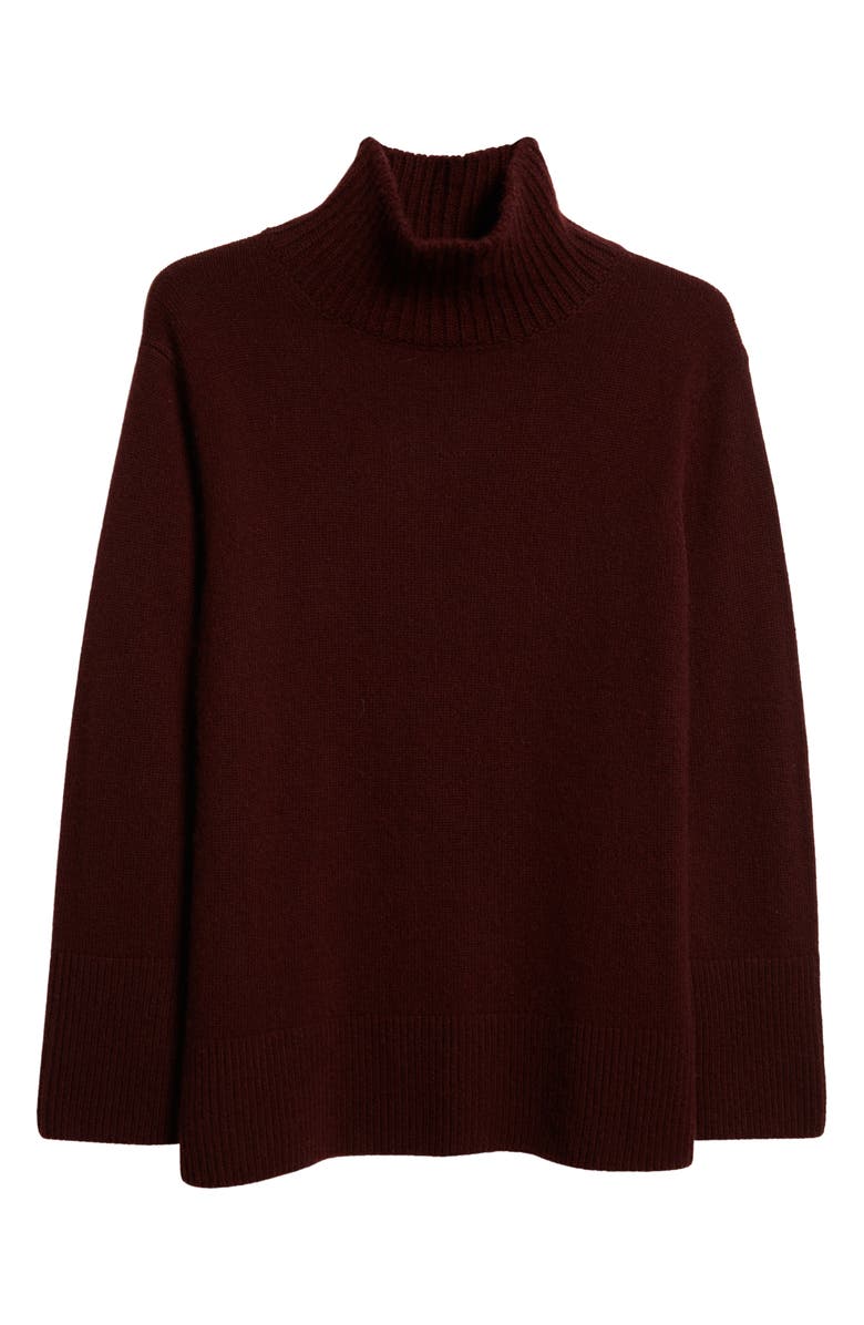 Vince Wool & Cashmere Turtleneck Tunic Sweater, Alternate, color, 